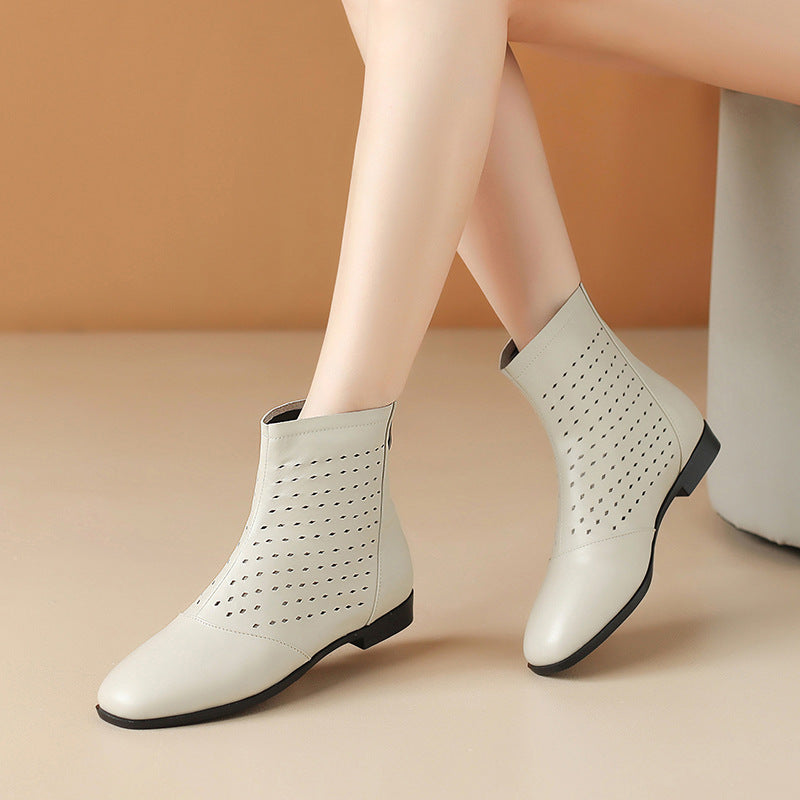 Women's Interest Light Luxury Retro Low-cut Mesh Hollow Men's Shoes