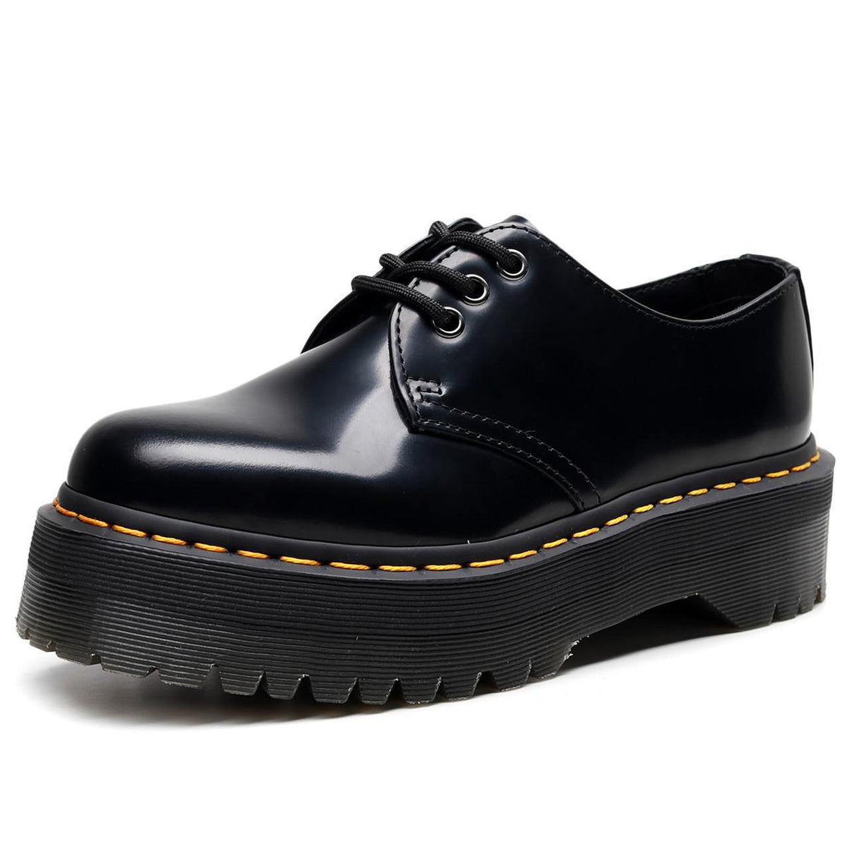 Women's Thick-soled Low-cut Genuine British Round Head Boots