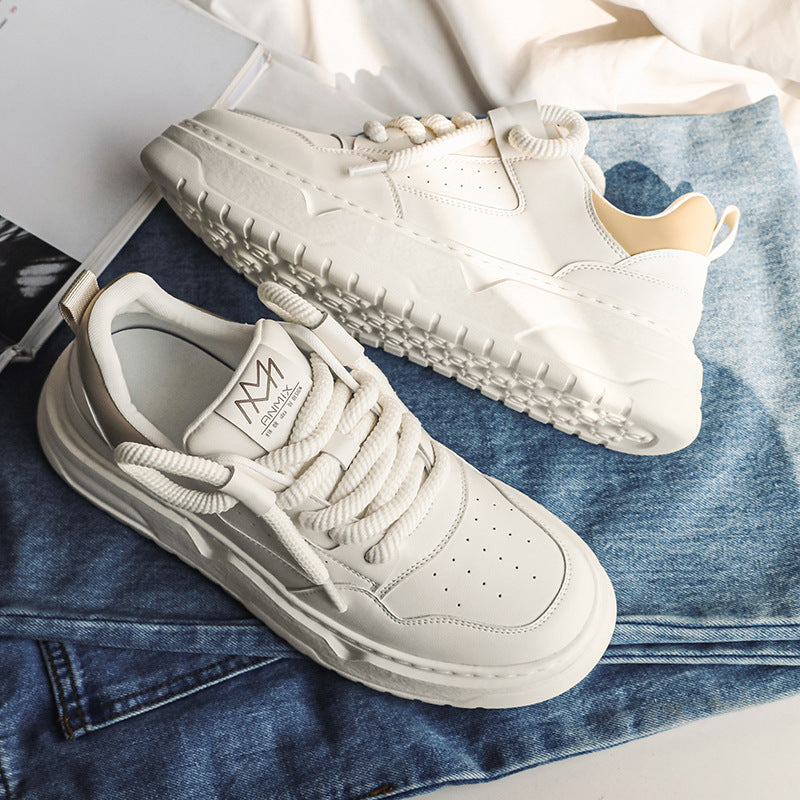 Men's Style Thick Sole Increased Stitching Soft Sneakers