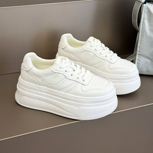 Women's Thick Bottom Height Increasing Insole Dad Small Women's Casual Shoes