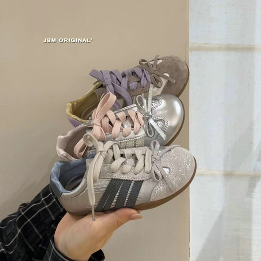 Children's Spring Ballet Style Bow Moral Training Children's Sports Shoes