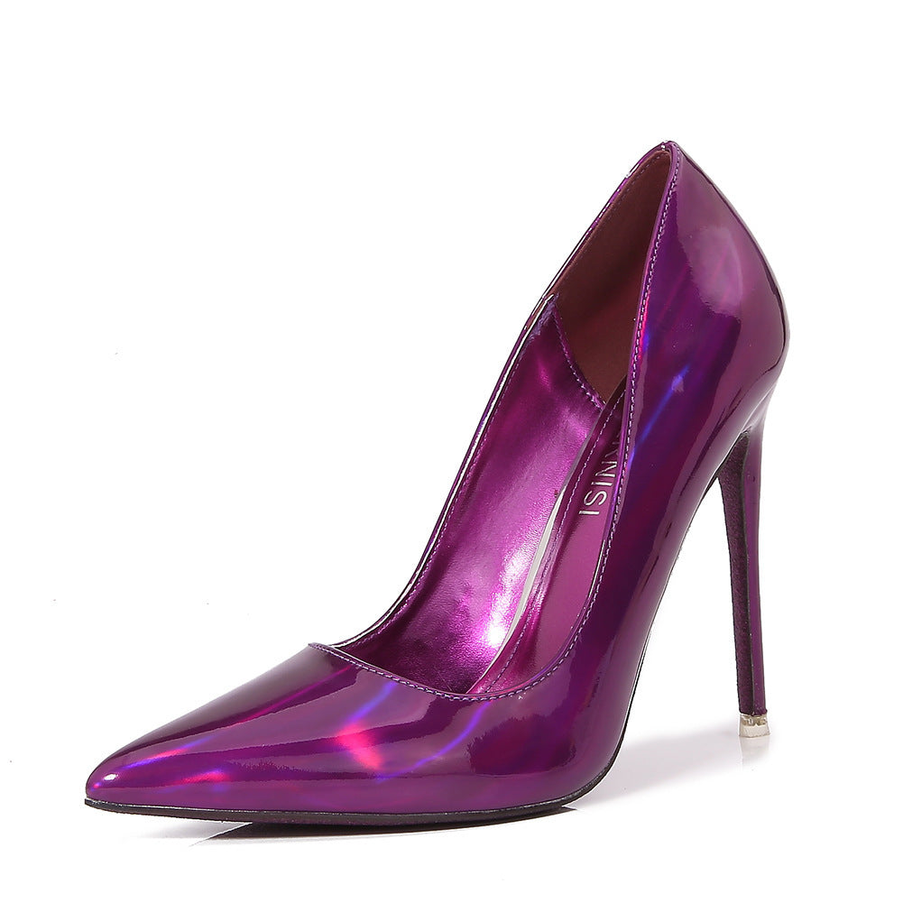 Adult Wedding Princess Elegant Pointed Stiletto High Heels