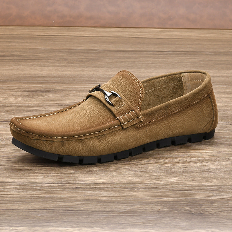 Men's Trendy Korean Small Soft Surface Lazy Men's Board Shoes