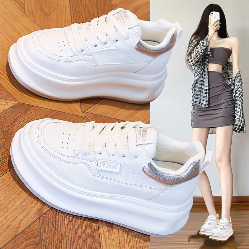 Women's Platform Height Increasing Insole Versatile Mesh Breathable Women's Shoes