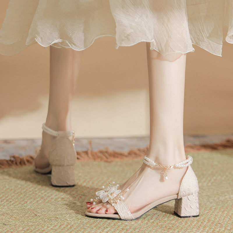 Women's Beautiful For Summer Fairy Princess Style With Sandals