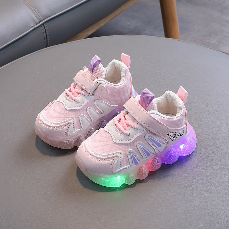 Children's Light Running Autumn Boys Soft Bottom Kid's Sneakers