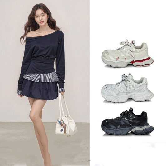 Women's Yun Chic Retro American Clunky Spring Casual Shoes