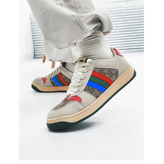 Women's & Men's Trendy Home Dirty Retro Distressed Little Sneakers