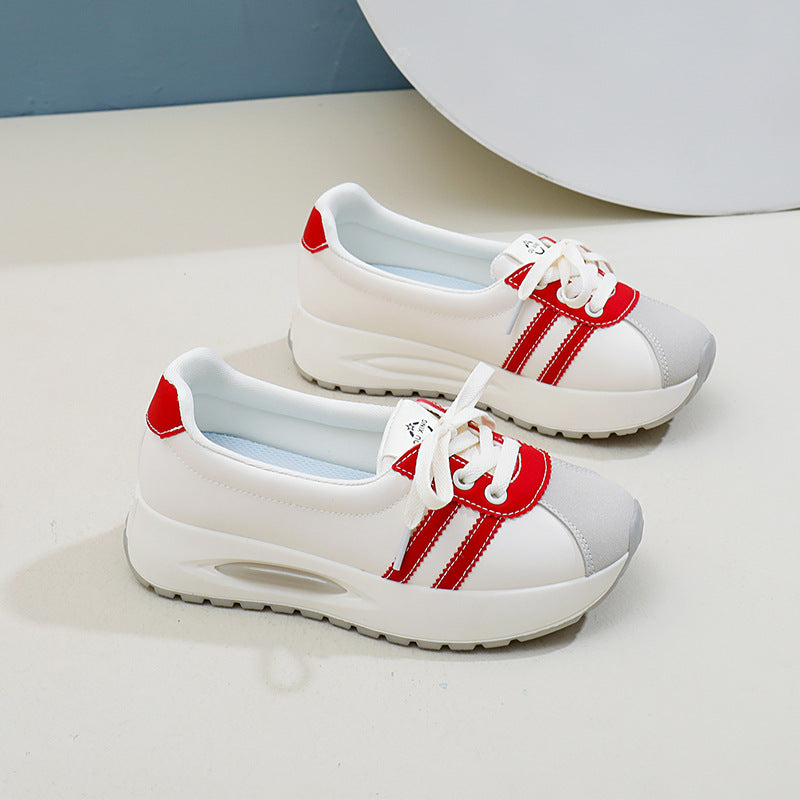 Korean Style Clunky Female Summer Breathable Sneakers