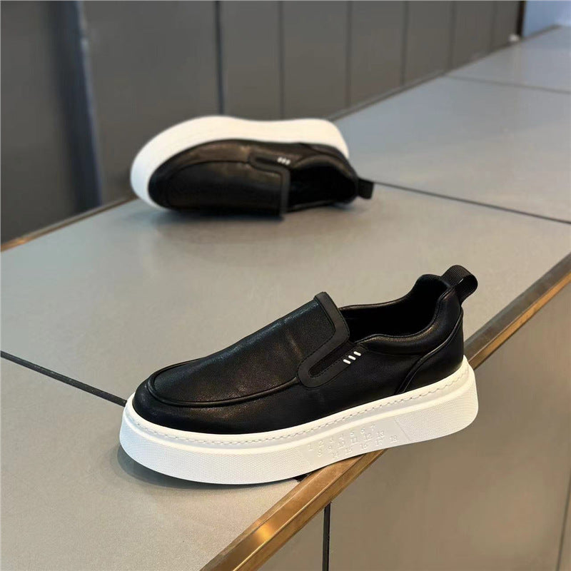 Surface Autumn Trendy Slip-on Lazy Fashionable Sneakers