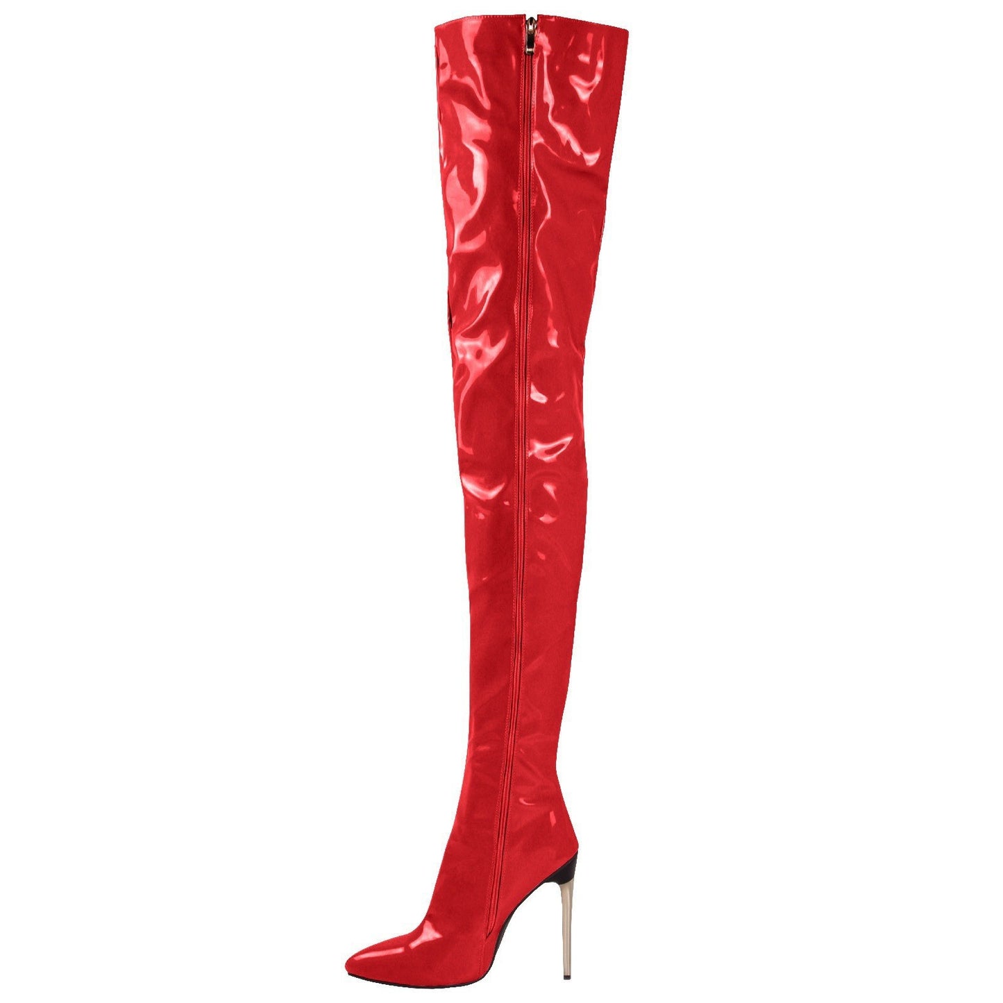 High Metal Stiletto Fashion Fried Street Boots