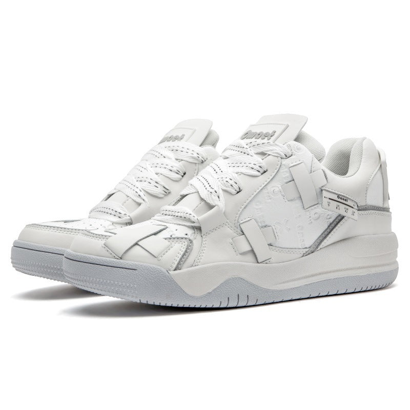 Women's & Men's Dopamine Daddy White Bread Trendy Casual Shoes