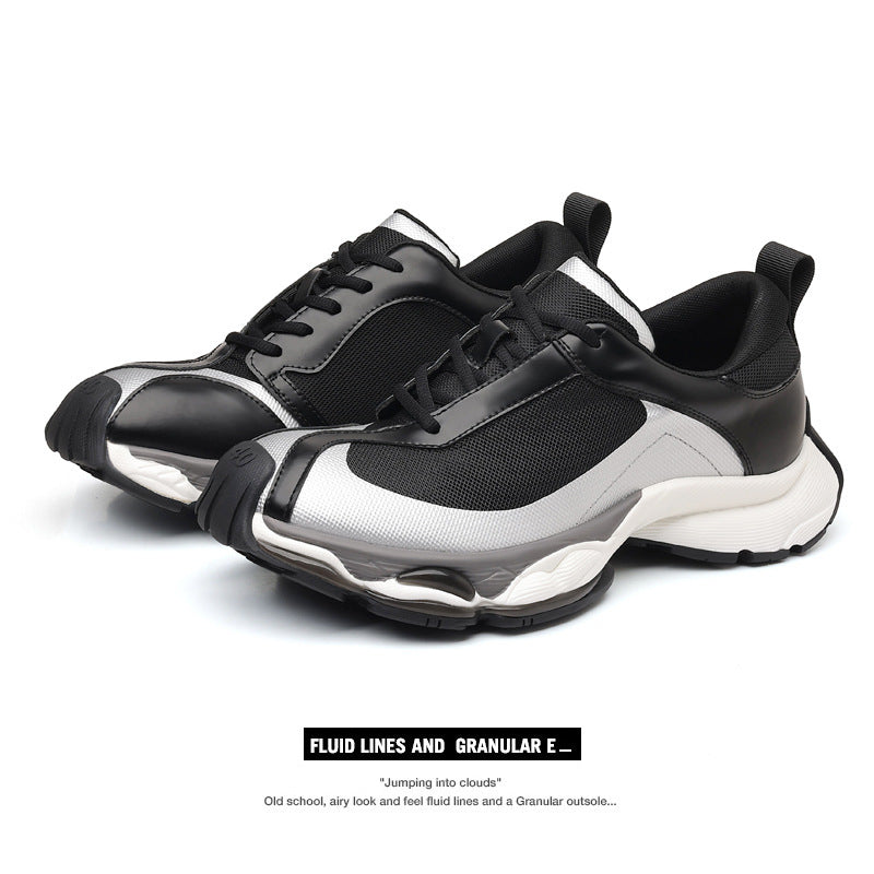 Men's Outdoor Thick Bottom Lightweight Mesh Surface Sneakers