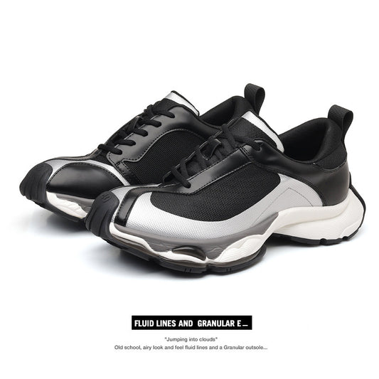 Men's Outdoor Thick Bottom Lightweight Mesh Surface Sneakers