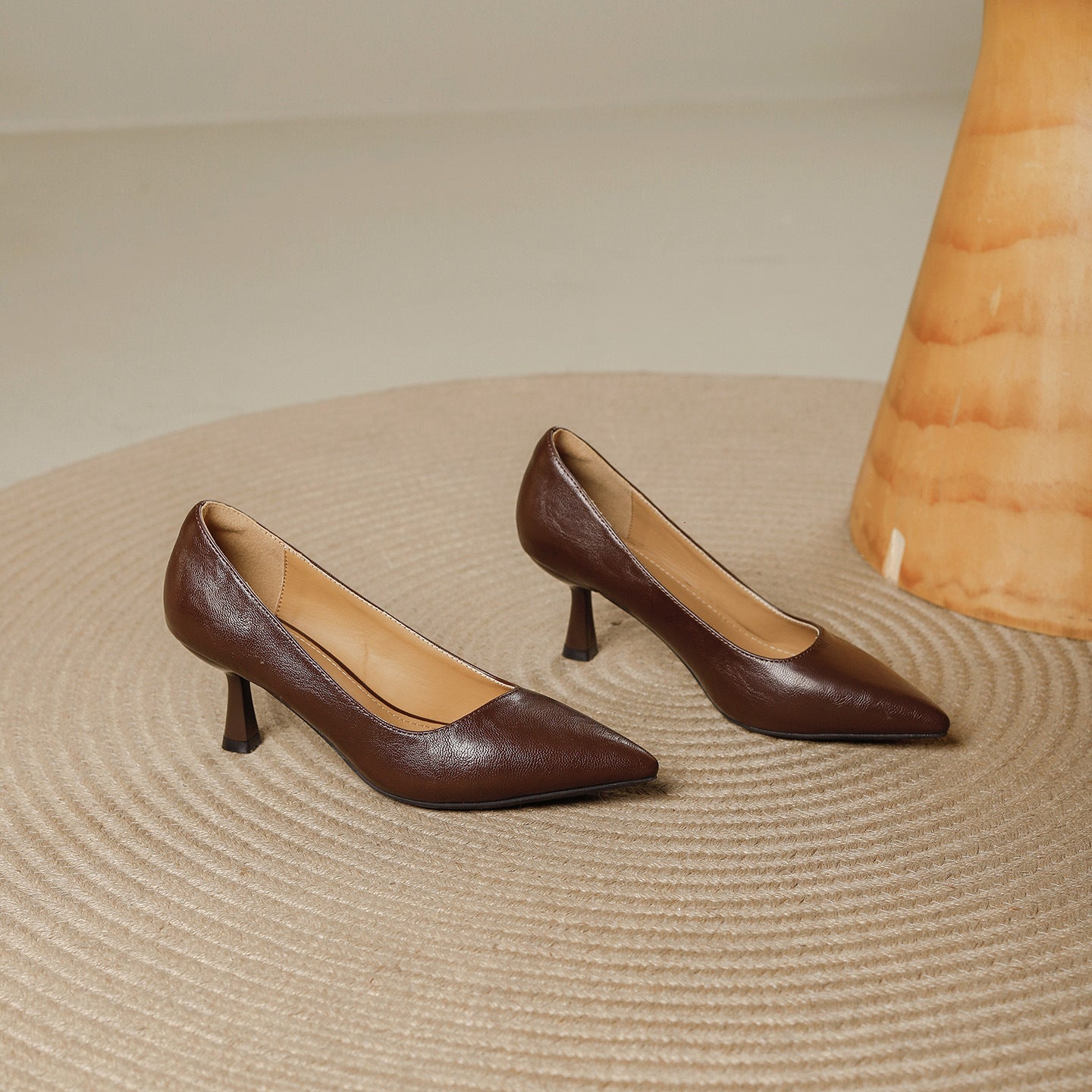 Women's Low-cut Soft Pumps Autumn Slimming Stiletto Simple Temperament Wild Professional Women's Fashion Shoes