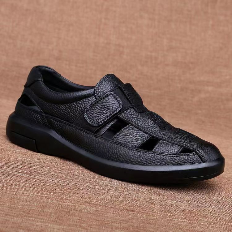 Men's Toe Box Beach Soft Breathable Bottom Sandals