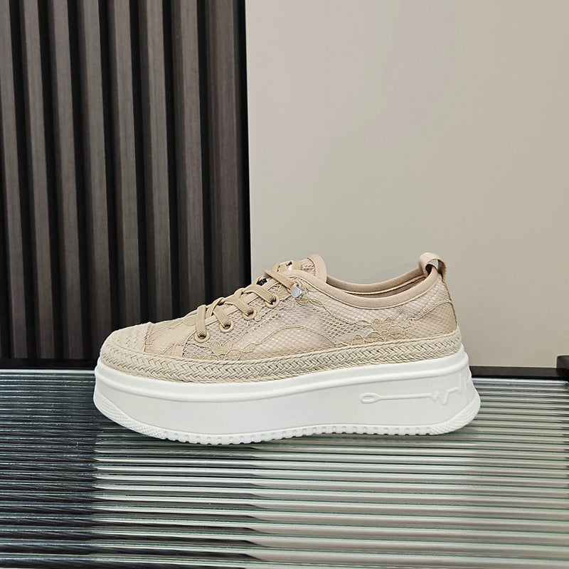 Women's Summer Thin Muffin Plus Size Breathable Women's Shoes