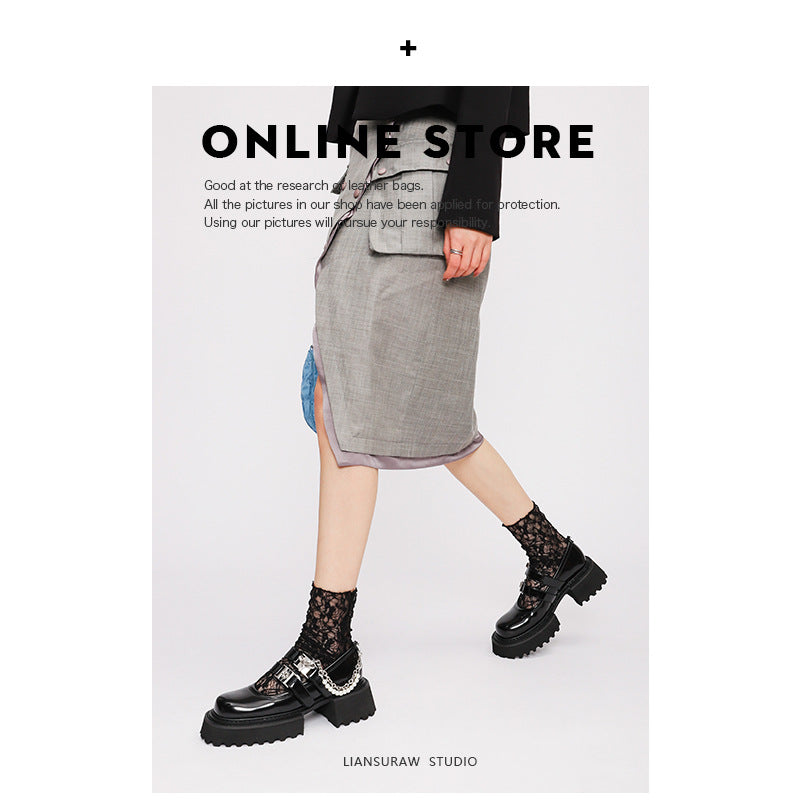 Women's Increasing Leisure Thick Bottom Small Single-layer Women's Shoes