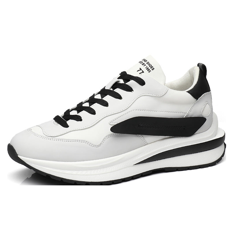 Men's Extra Large Size Breathable White Summer Casual Shoes