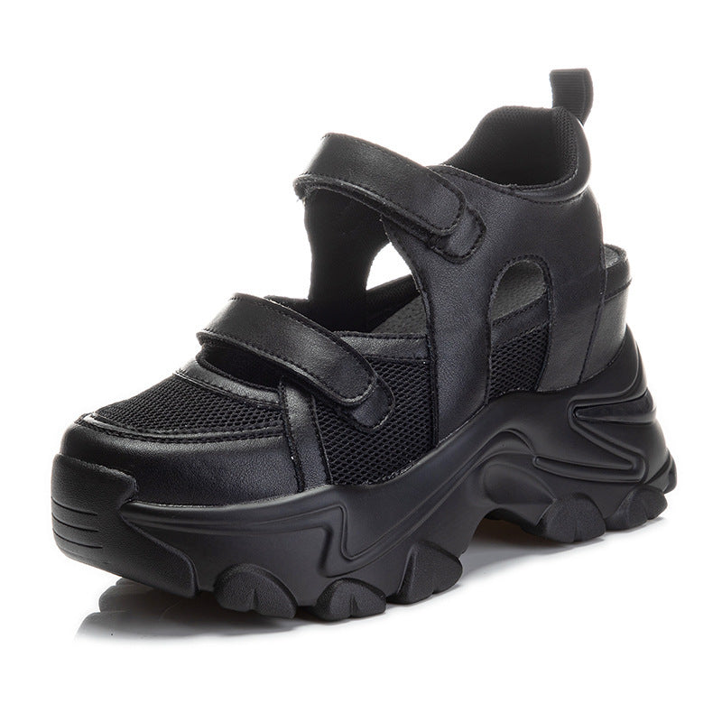 Women's Toe For Outdoors Height Increasing Insole Sandals