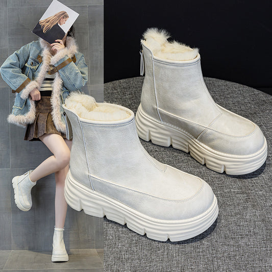 Waterproof Female Winter Veet Warm Cotton Snow Boots