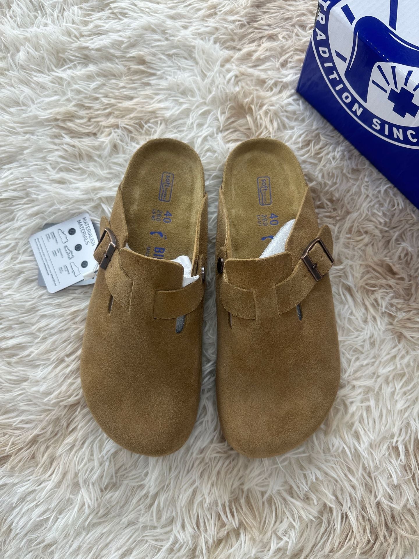 Women's & Men's Half Toe Cap Cork Sole Genuine Thick Slippers
