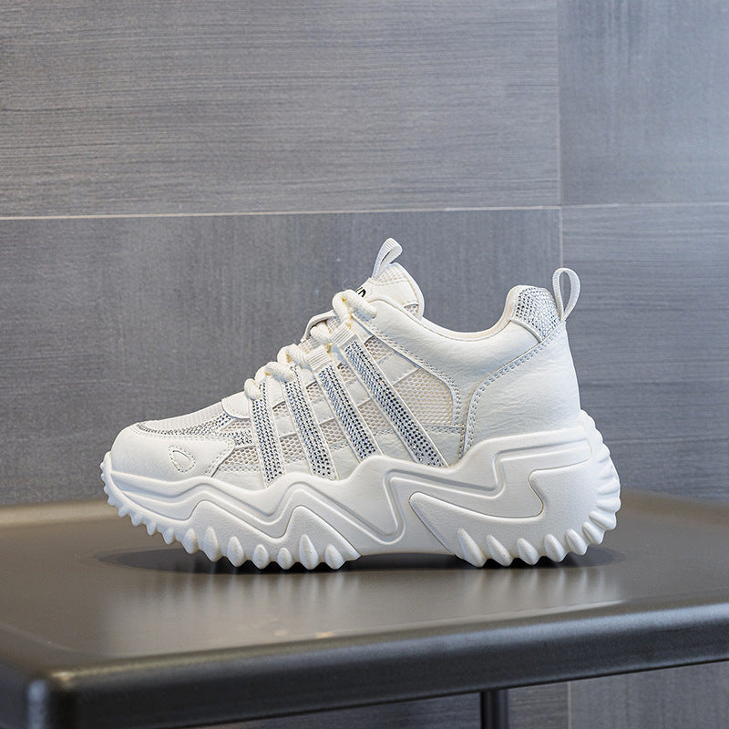 Women's Dad Summer Mesh Breathable Korean Style Versatile Casual Shoes
