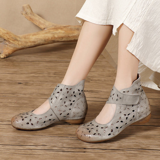 Women's National Style Handmade Hollow Single Ethnic Women's Casual Shoes