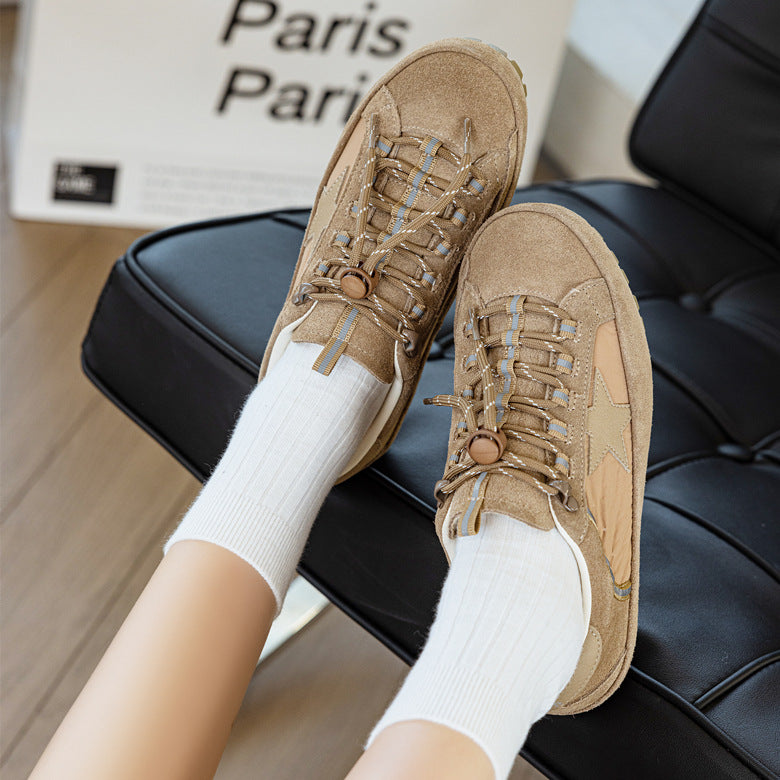 Women's Thin Bottom German Training Comfortable Height Women's Casual Shoes