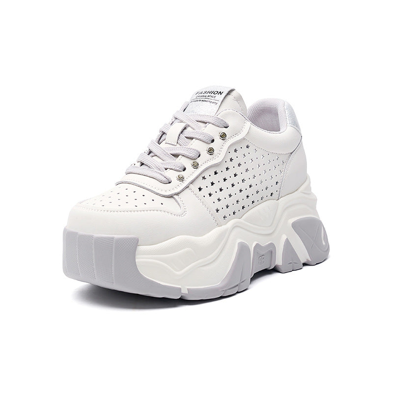 Women's Dad Summer Genuine Super Popular Thick Sneakers