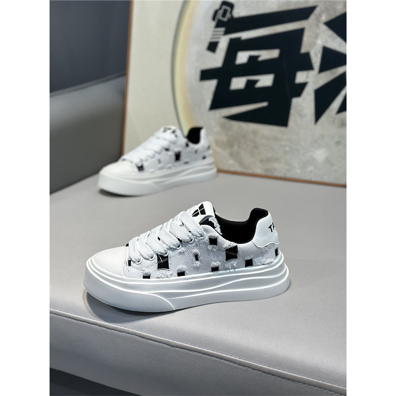 Men's Tide Summer Mesh Breathable Comfort Soft Bottom Fashion Korean Style Men's Business Leather Shoes