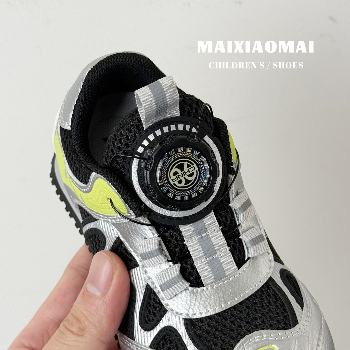 Children's Mai Rotating Buckle Spring Outdoor Mesh Breathable Sneakers