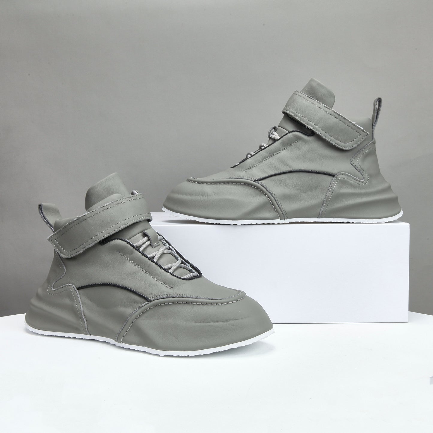 Men's Skateboard Height Increasing Insole Genuine Bag Bottom Men's Shoes