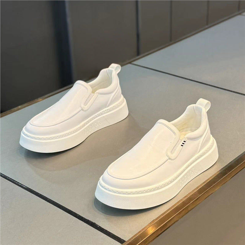 Surface Autumn Trendy Slip-on Lazy Fashionable Sneakers