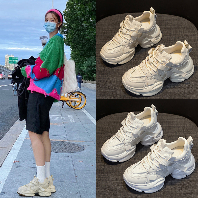 Women's Dancing Autumn Tide Soft Sports Elevator Casual Shoes