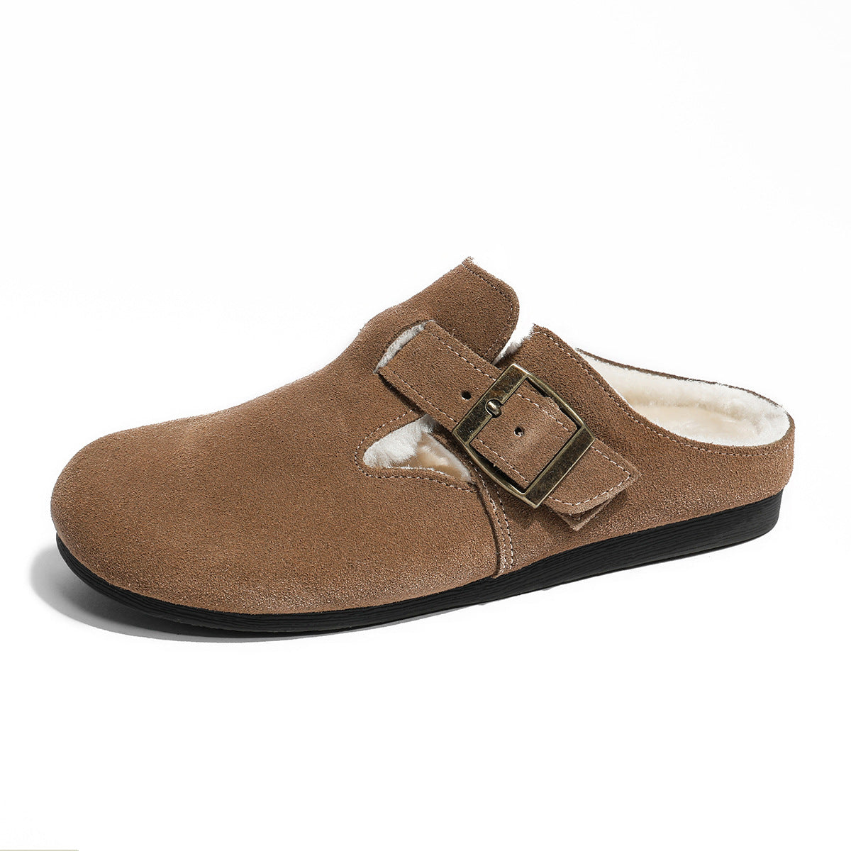 Women's Fleece-lined Thickened Warm Cotton Feeling Genuine Fluffy Women's Shoes