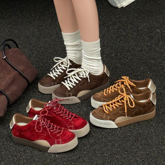 Women's Autumn Leisure Sports German Training Board With Heels