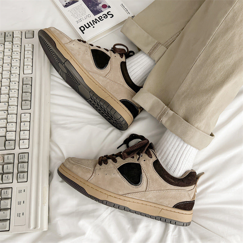Men's Mars Skateboard Breathable Sports Niche Platform Men's Board Shoes