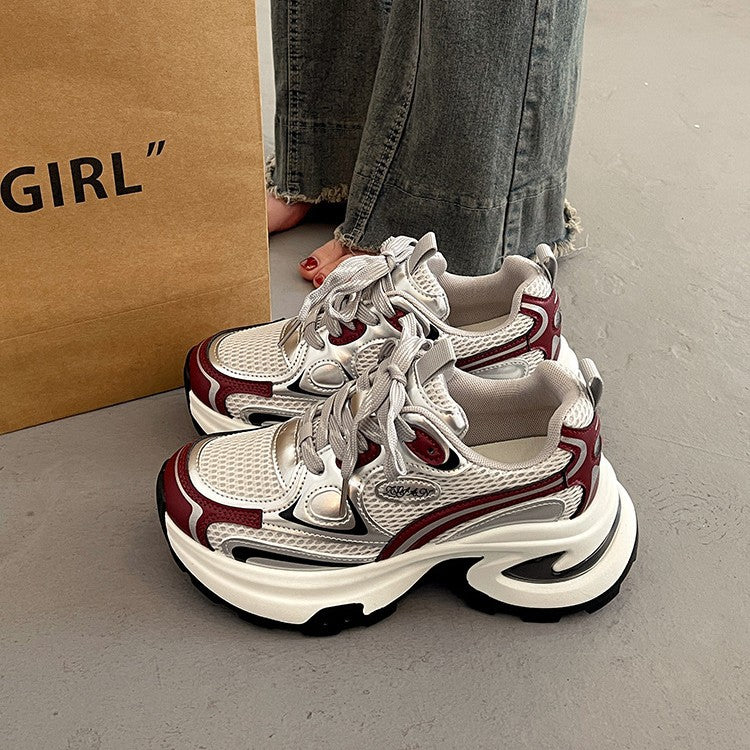 Women's Platform Dad Small Height Increasing Super Hot Autumn Women's Casual Shoes