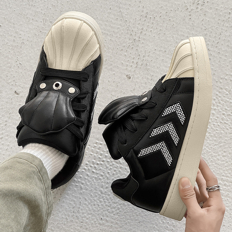 Shell German Training Retro Warm Bread Men's Sports Shoes