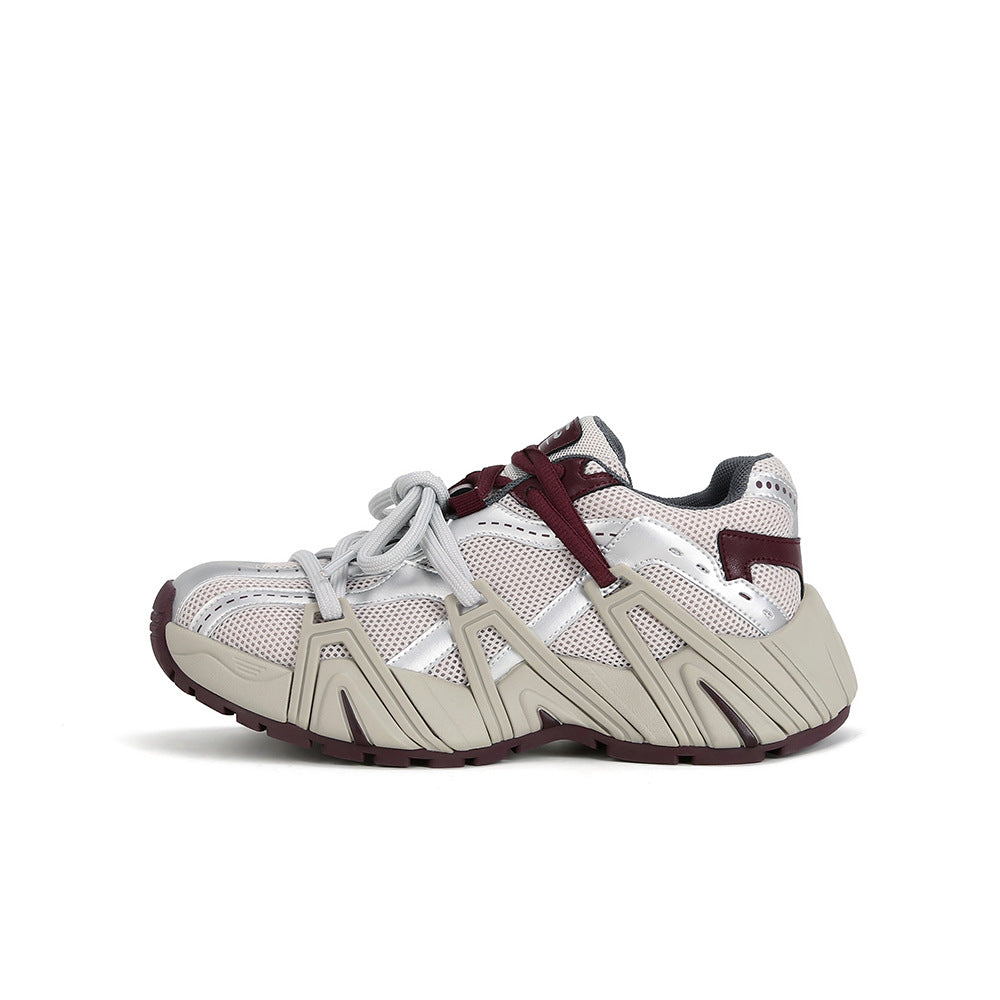 Dad Female School Retro Comfortable Soft Sneakers