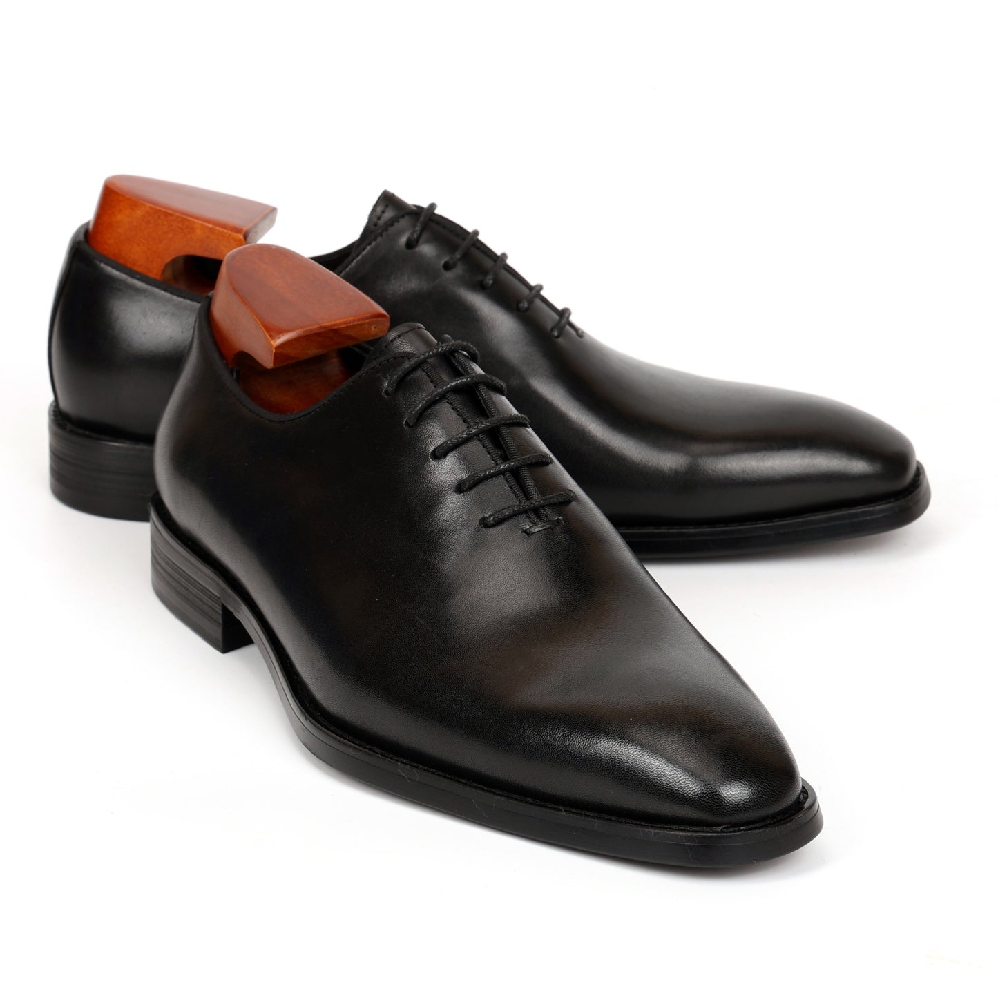 Men's Wedding First Layer Cowhide Carved Gentleman British Men's Business Leather Shoes