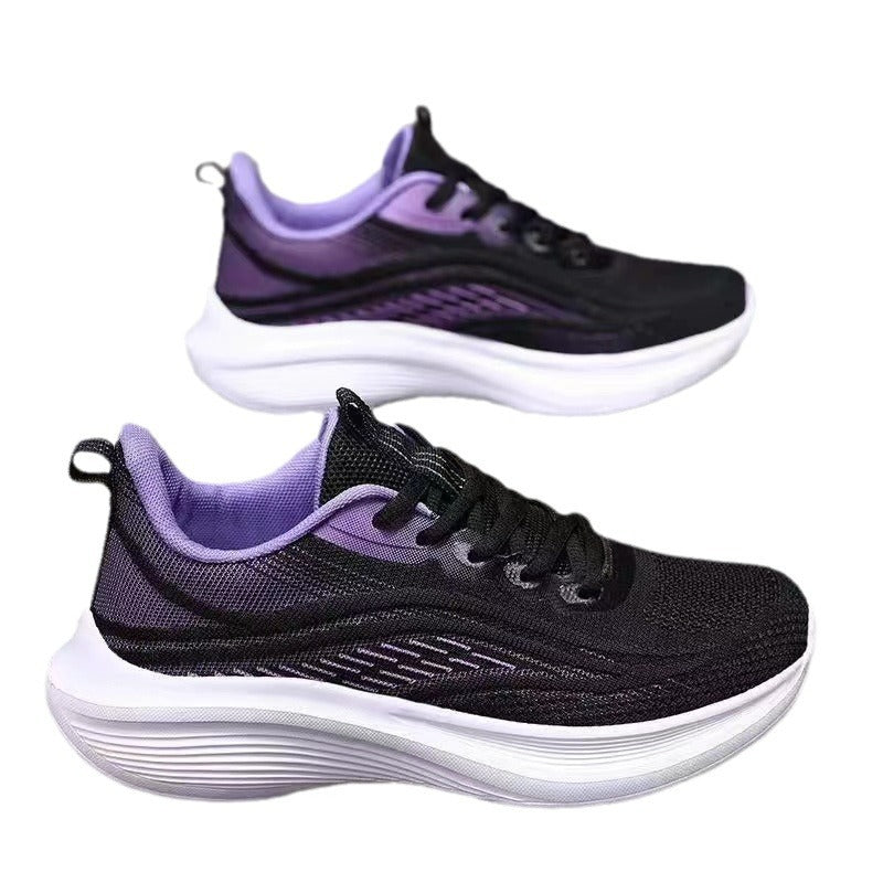 Women's Soft Bottom Wear Resistance Mesh Breathable Casual Shoes