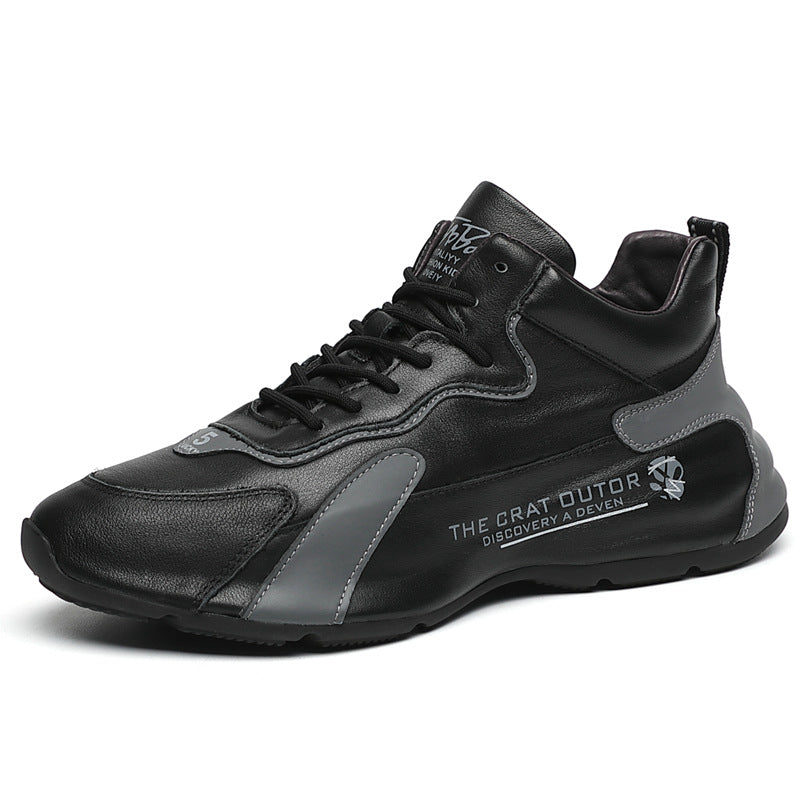 Men's Authentic Clunky Height Increasing Insole Bag Men's Sports Shoes