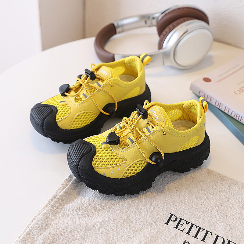 Men's & Children's Outdoor Breathable Mesh Lightweight Running Children's Sports Shoes