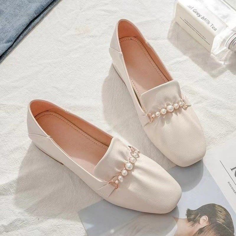 Women's & Men's Style Gentle Elegant French Dress Soft Bottom Not Women's Shoes