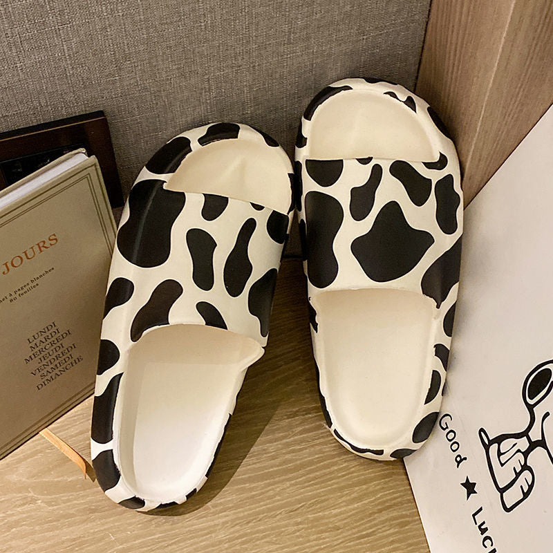 Pretty Indoor Outdoor Platform Thick-soled Cartoon Sandals