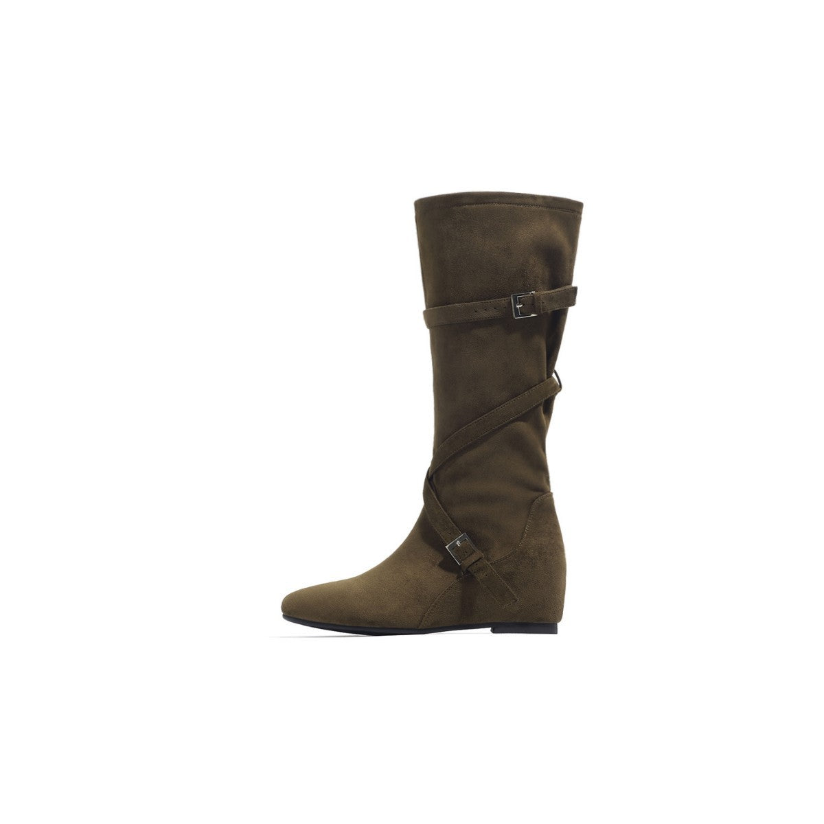Women's Height Increasing Insole Autumn Retro Easy Boots