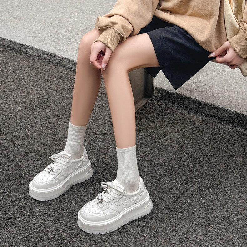 Women's Platform Small Heightened Easy Wear Spring Women's Sports Shoes