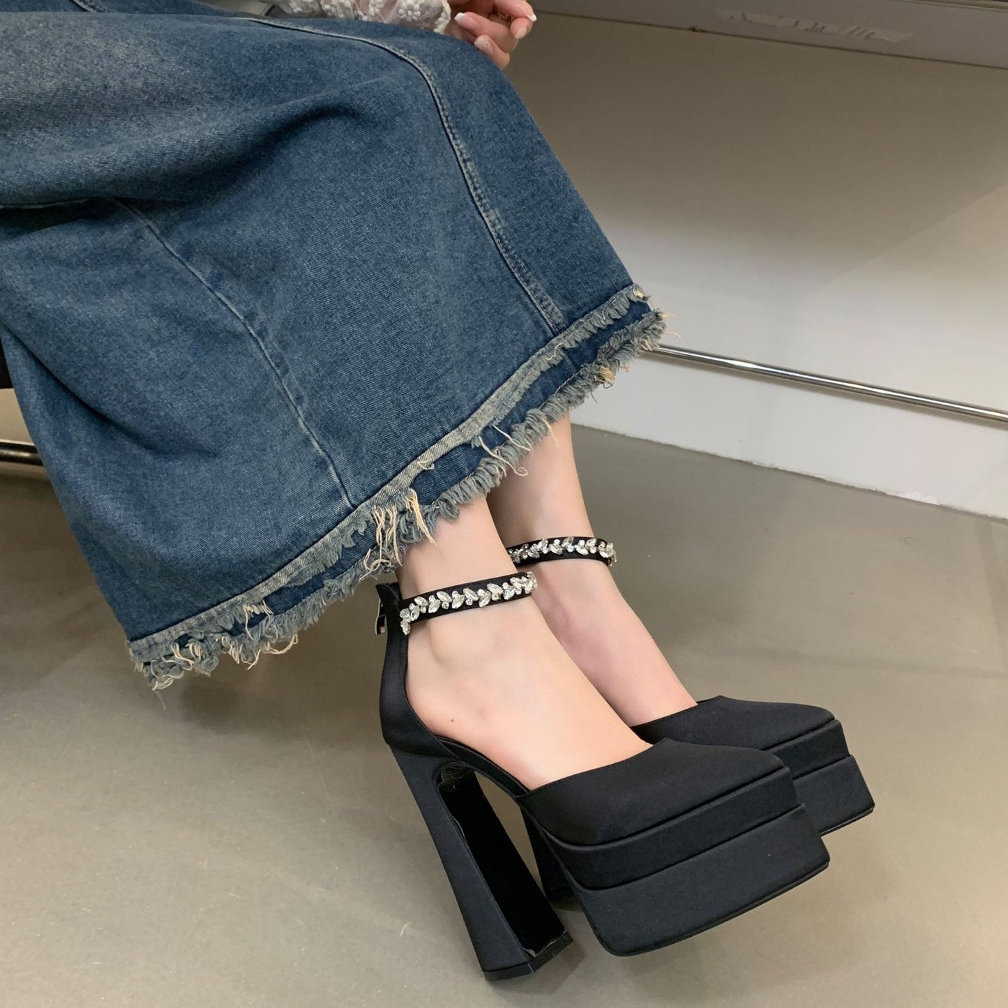 Women's Platform Summer Chunky Waterproof Model Catwalk Sandals